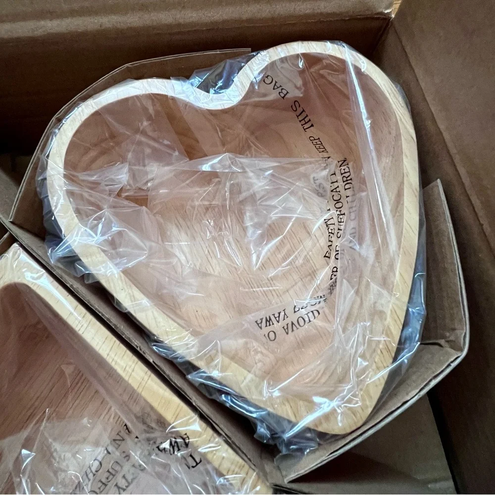 ♣️ NEW Poker Card Players Party Ensemble Wood Coasters Snack Bowls Eco Friendly - Picture 7 of 10